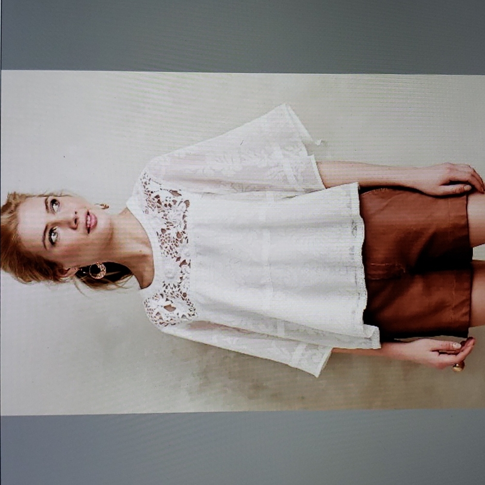 💗Hostpick💗Anthropologie lace top by Vanessa Virginia